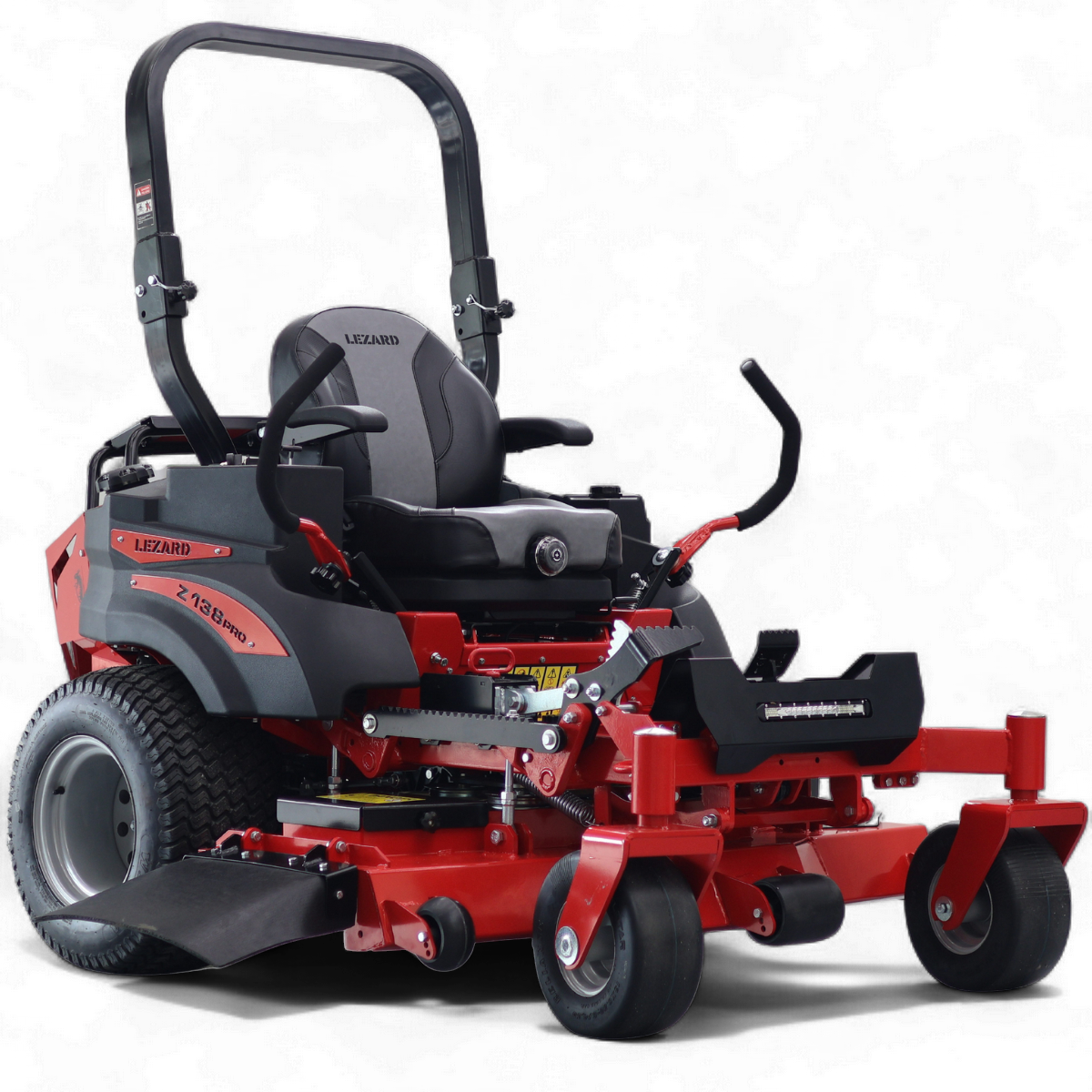 Tracteur tondeuse à rayon de braquage zéro LEZARD Z138PRO 35KM 138 cm, professionnel municipal zero turn