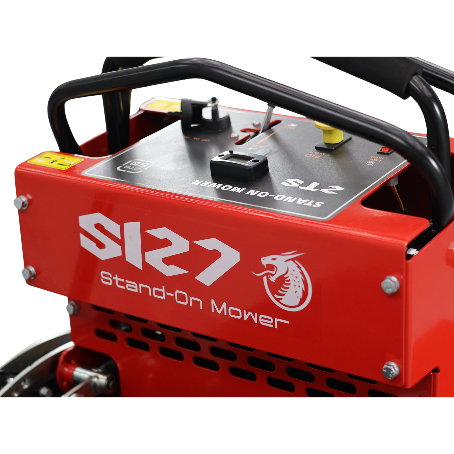 Kosiarka stojąca Stand on LEZARD S127 Loncin 24KM 127cm zerowy promień skrętu zero turn komunalna profesjonalna