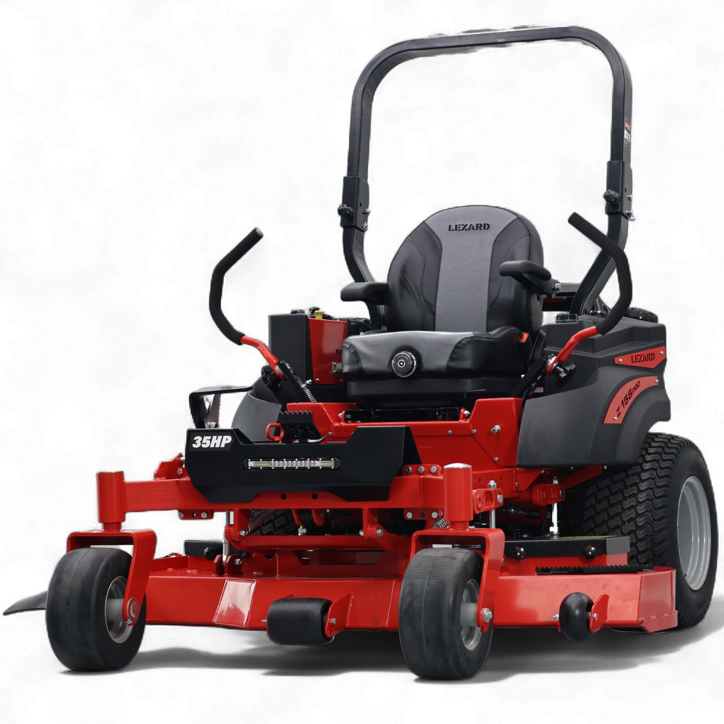 Tracteur tondeuse à rayon de braquage zéro LEZARD Z158PRO 35CV 158cm zero turn