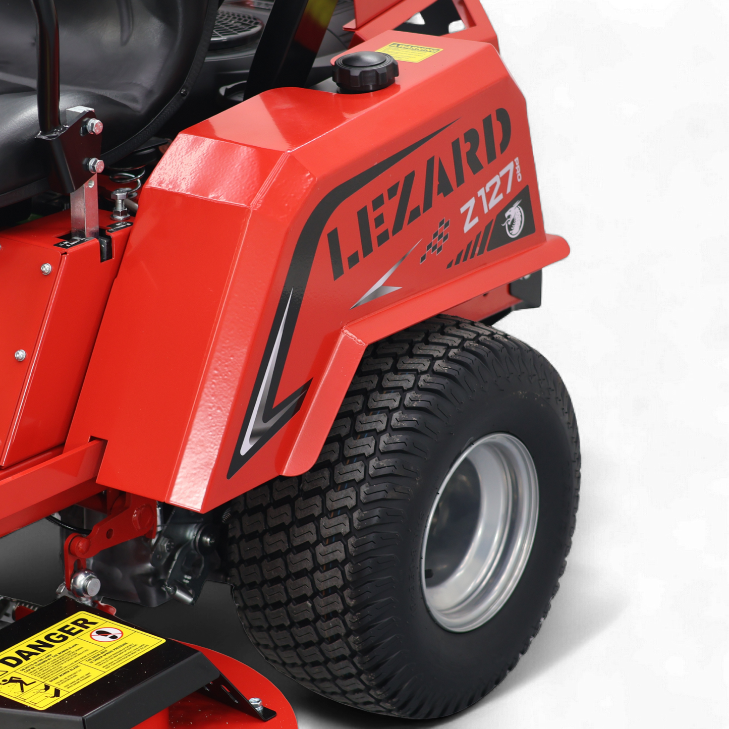 Kosiarka traktorek LEZARD Z127PRO 27KM Briggs&Stratton 810cc 127cm zero turn skręt zerowy promień skrętu