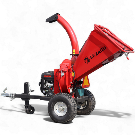 Rozdrabniacz do gałęzi LEZARD R15T 12cm średnica rębak tarczowy