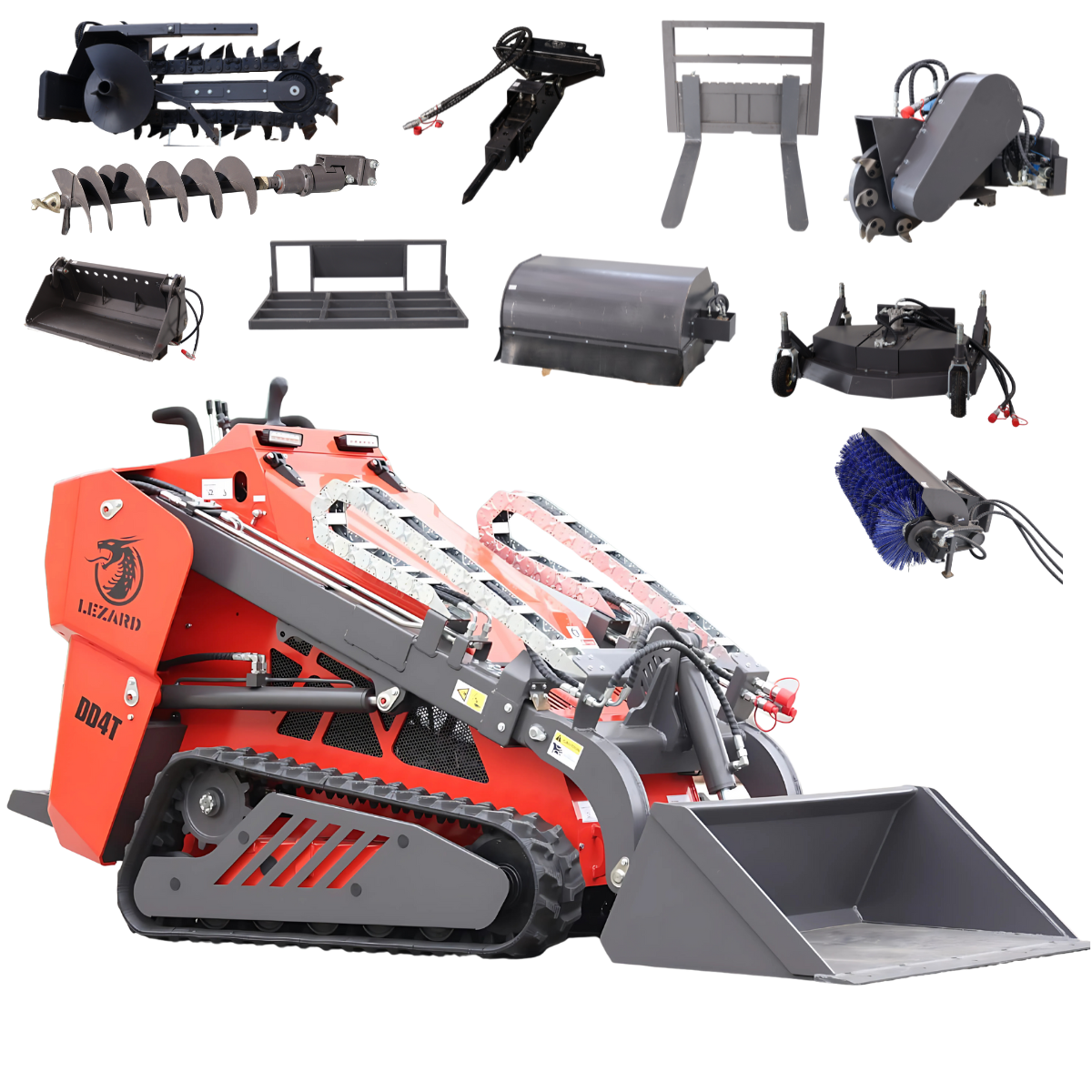 Nośnik narzędzi LEZARD KUBOTA DD4T teleskopowy ładowarka mini skid steer