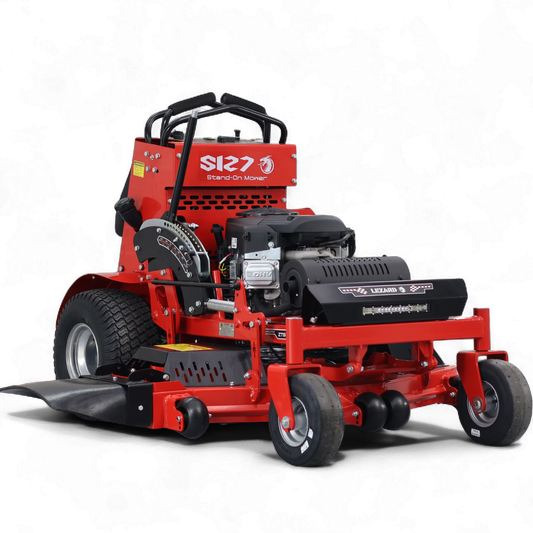 Kosiarka stojąca Stand on LEZARD S127 Briggs&Stratton 27KM 810cc 127cm zerowy promień skrętu zero turn komunalna profesjonalna