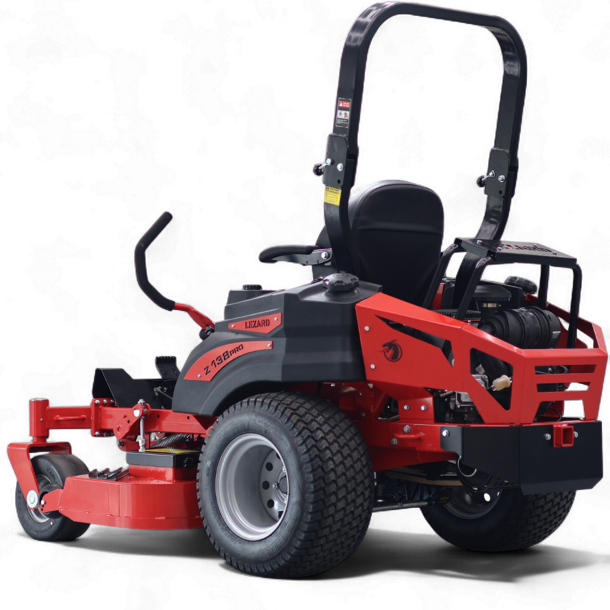 Tracteur tondeuse à rayon de braquage zéro LEZARD Z138PRO 35KM 138 cm, professionnel municipal zero turn