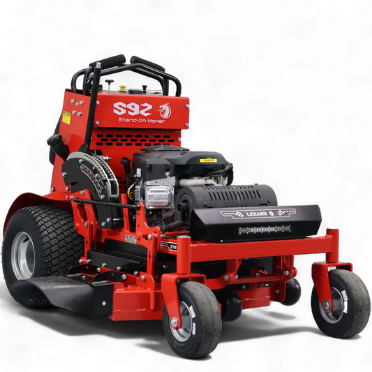 Kosiarka Stand on stojąca LEZARD S92 stojąca 27km Briggs&Stratton 92cm turn zerowy promień skrętu