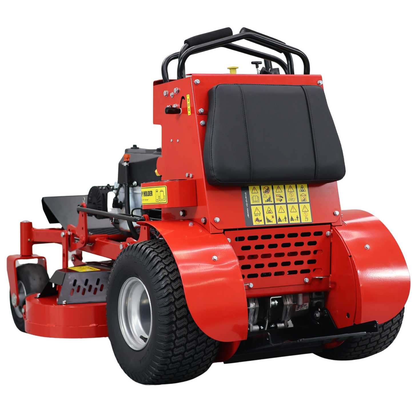 Tondeuse autoportée LEZARD S107 conducteur debout 24CV Loncin 107cm rayon de braquage zéro