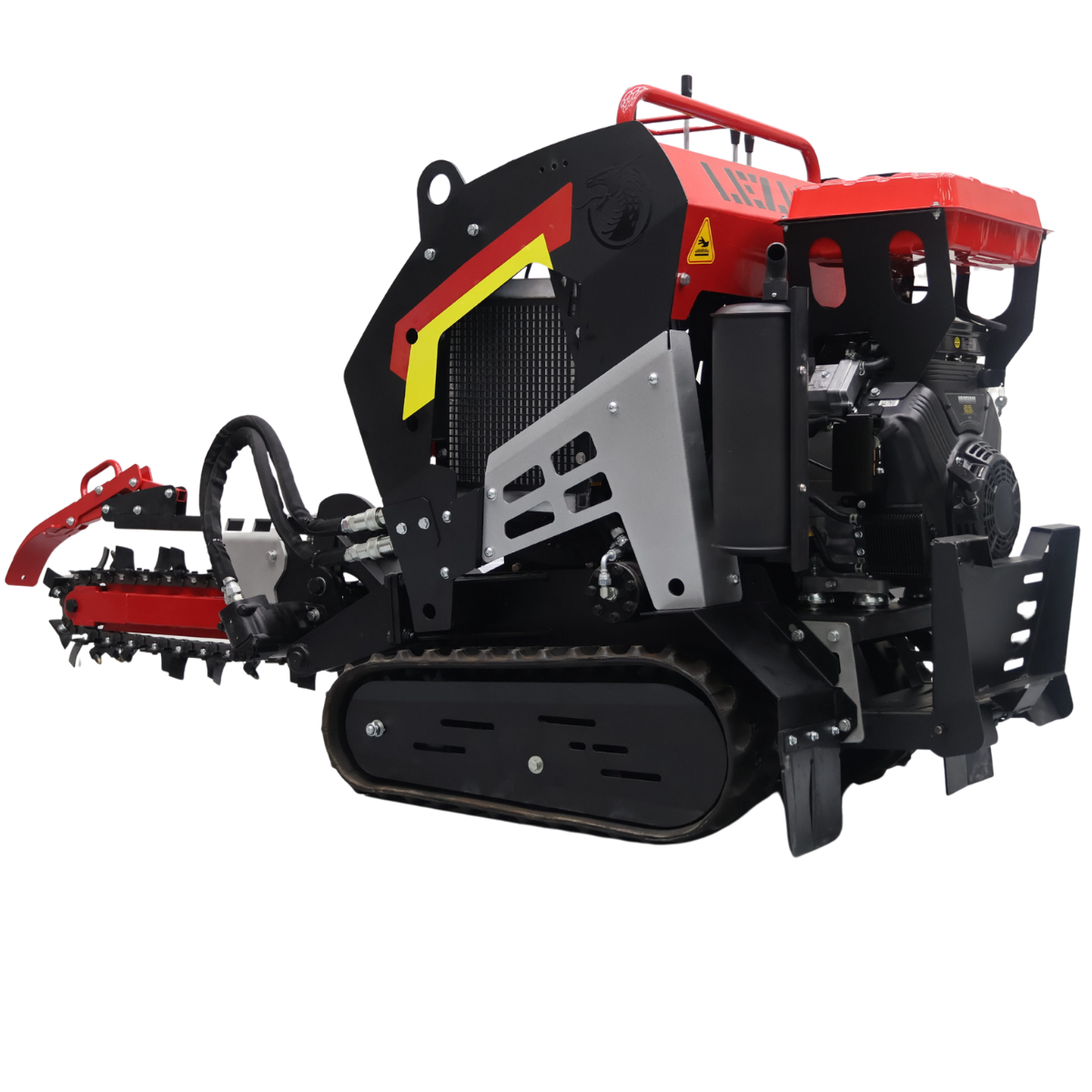 Koparka łańcuchowa do rowów LEZARD DM10 Briggs&Stratton 23KM samojezdna