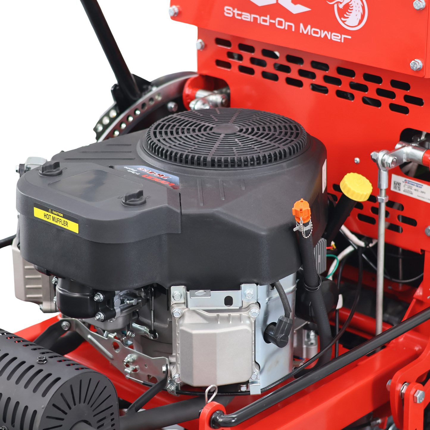 Tondeuse autoportée LEZARD S92 conducteur debout 24CV Loncin 92cm rayon de braquage zéro