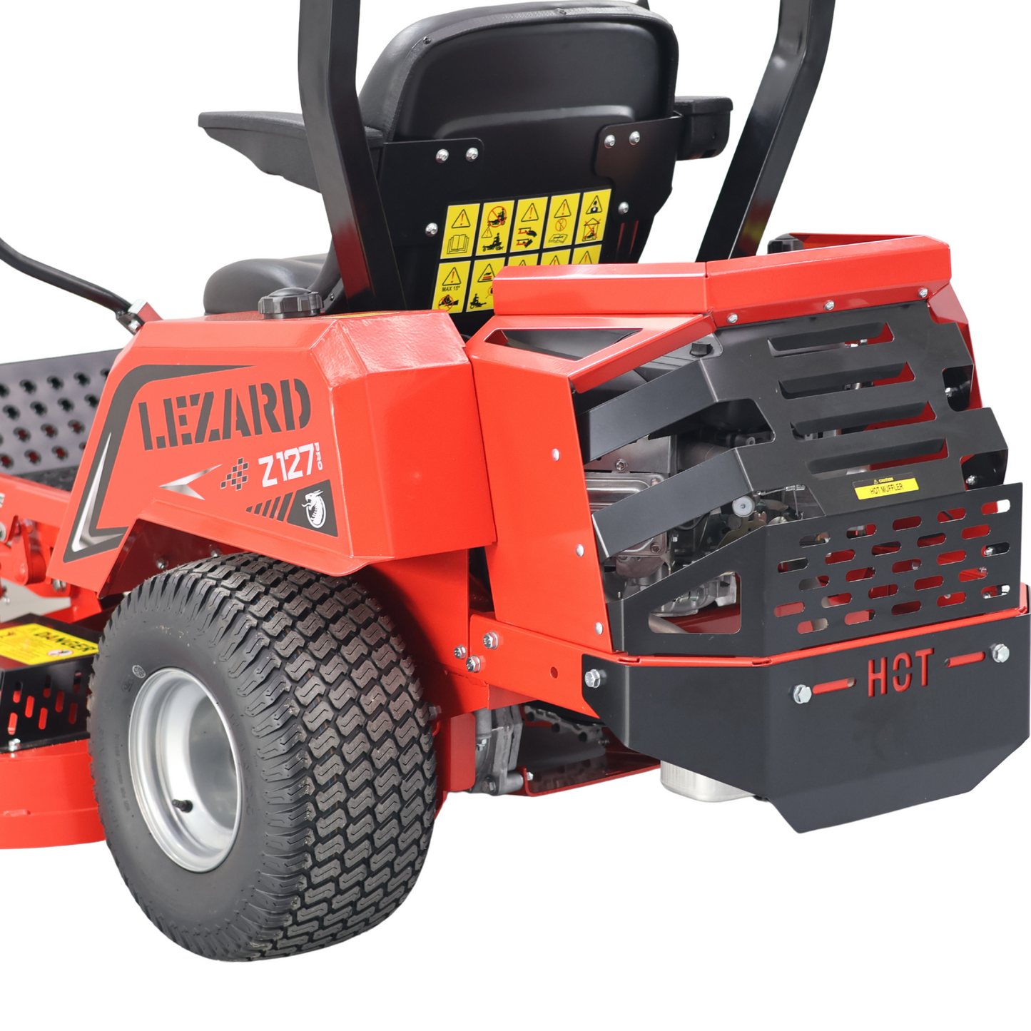 Tracteur tondeuse avec rayon de braquage zéro LEZARD Z127PRO 27CV Briggs&Stratton zero turn