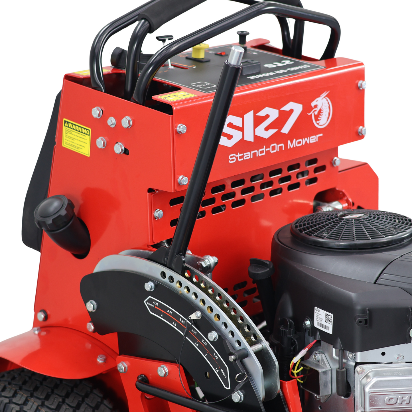 Stand on LEZARD S127 Briggs&Stratton 27KM 810cc 127cm conducteur debout rayon de braquage zéro professionnel municipal