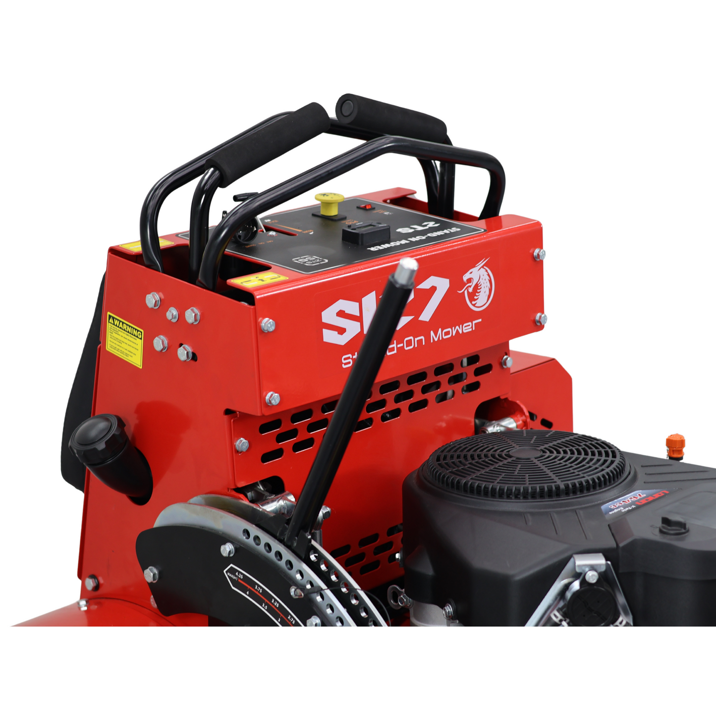 Tondeuse autoportée à conducteur debout Lezard S127 Loncin 24CV 127cm rayon de braquage zéro professionnelle municipalle