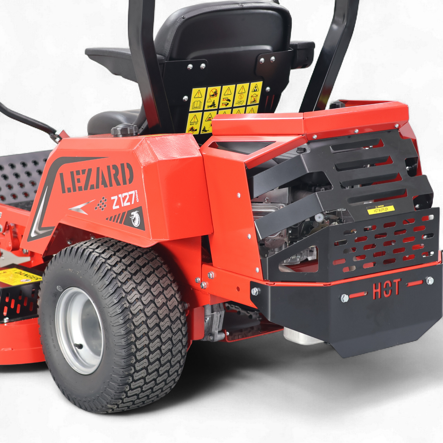Kosiarka traktorek LEZARD Z127PRO 27KM Briggs&Stratton 810cc 127cm zero turn skręt zerowy promień skrętu