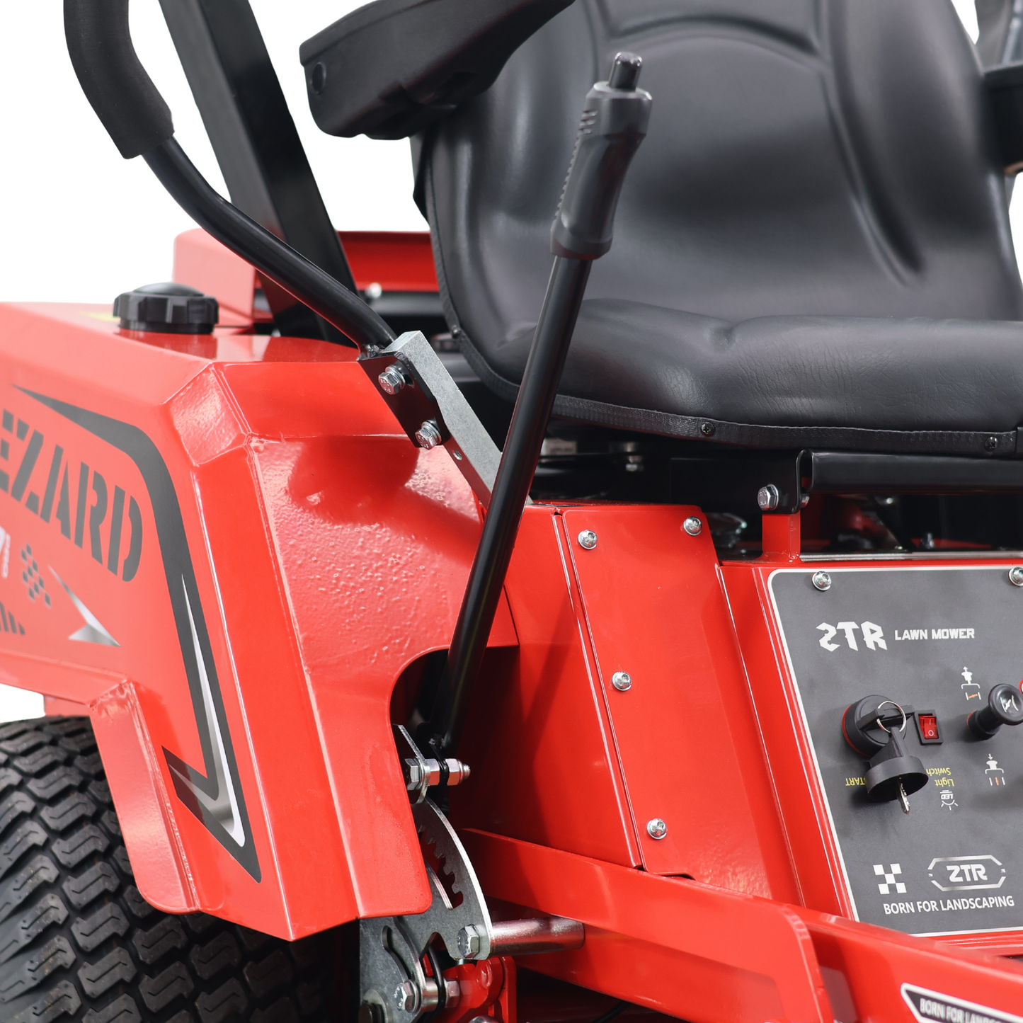 Tracteur tondeuse à rayon de braquage zéro LEZARD Z107PRO Briggs&Stratton 27CV 810cc 107cm zero turn