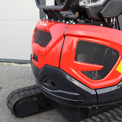 Koparka 2,5t LEZARD K25 KUBOTA dwie prędkości, rozsz. gąsienice, ramie skrętne