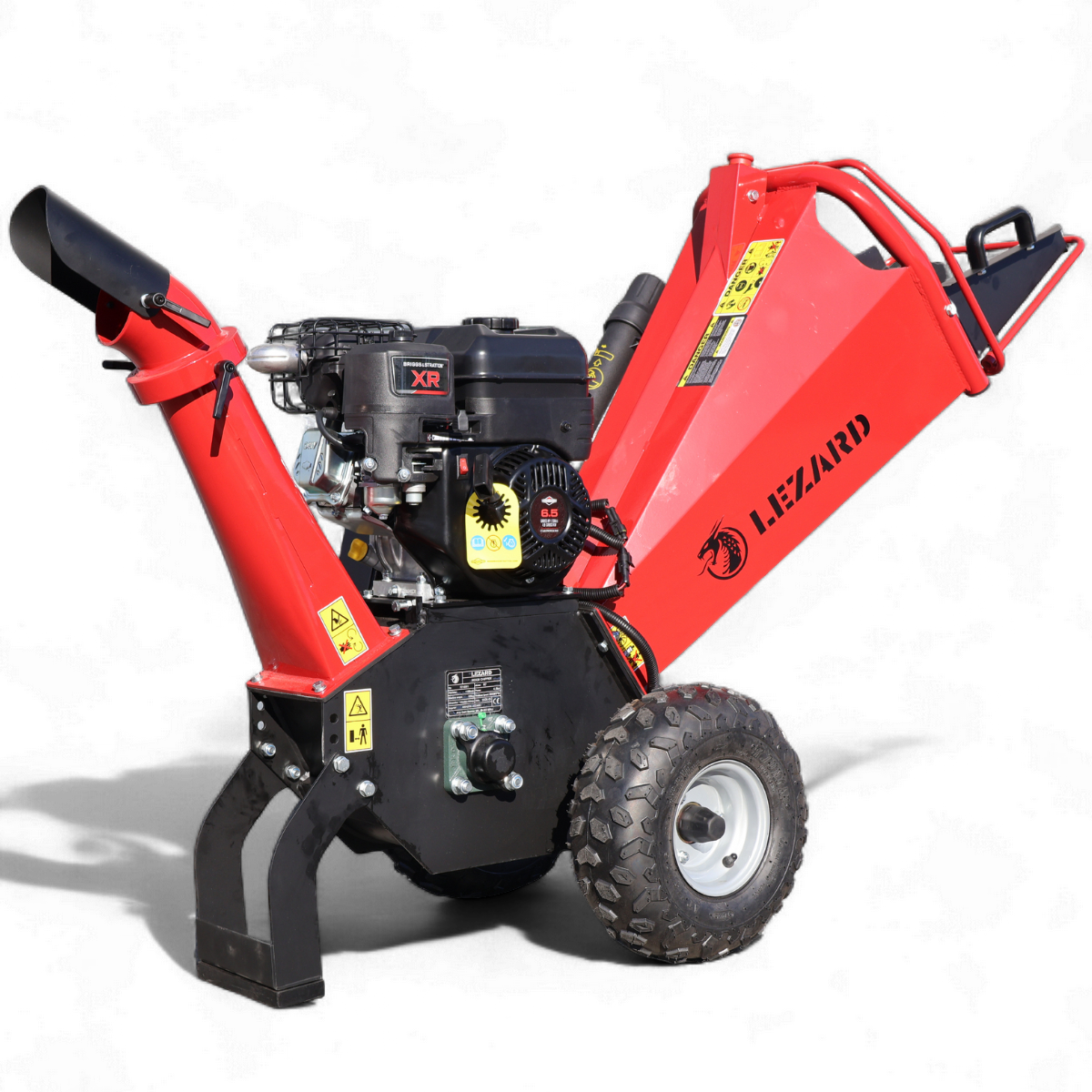 Rozdrabniacz do gałęzi LEZARD Briggs&Stratton R7 rębak średnica 10cm 7KM