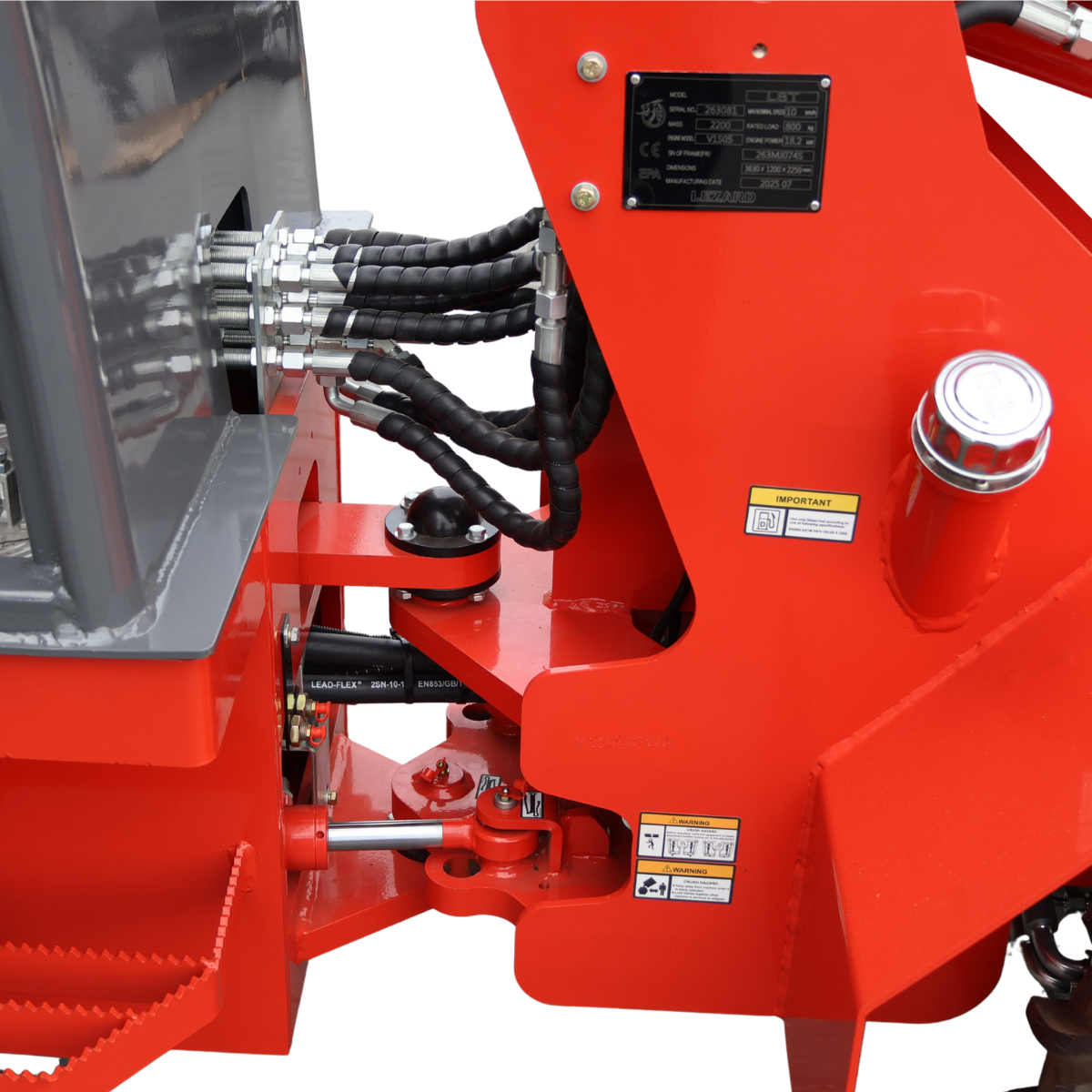 Ładowarka LEZARD KUBOTA L8T wysięgnik teleskopowy pompa B&P