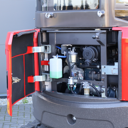 Koparka 3t LEZARD K30 KUBOTA kabina, dwie prędkości, ramie skrętne, start-stop