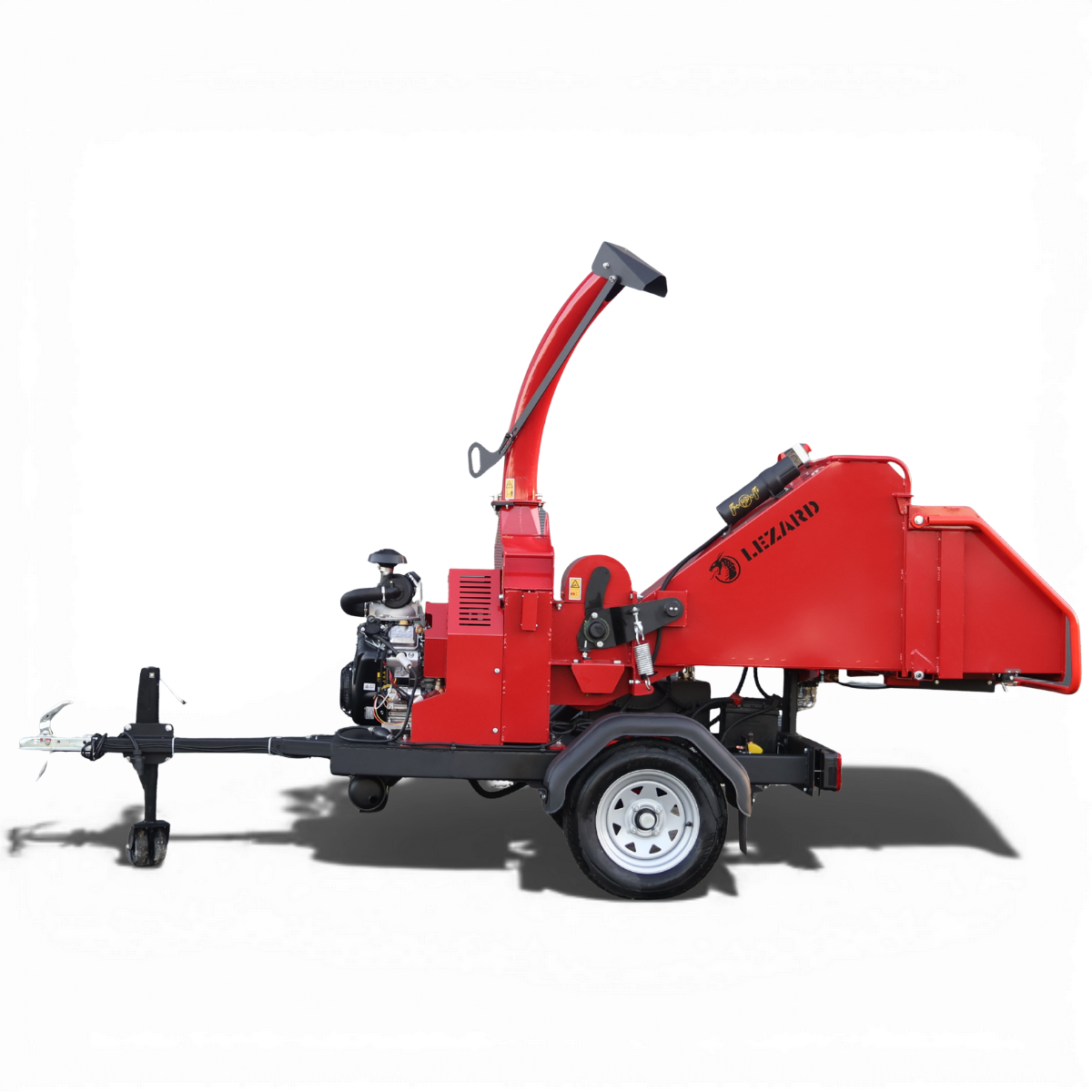LEZARD R25 rozdrabniacz do gałęzi 23KM 15cm hydrauliczny podajnik