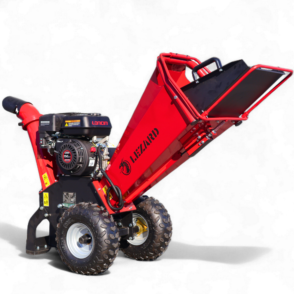 Rozdrabniacz do gałęzi LEZARD R7 rębak średnica 10cm 7KM