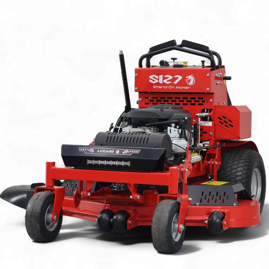 Kosiarka stojąca Stand on LEZARD S127 Briggs&Stratton 27KM 810cc 127cm zerowy promień skrętu zero turn komunalna profesjonalna