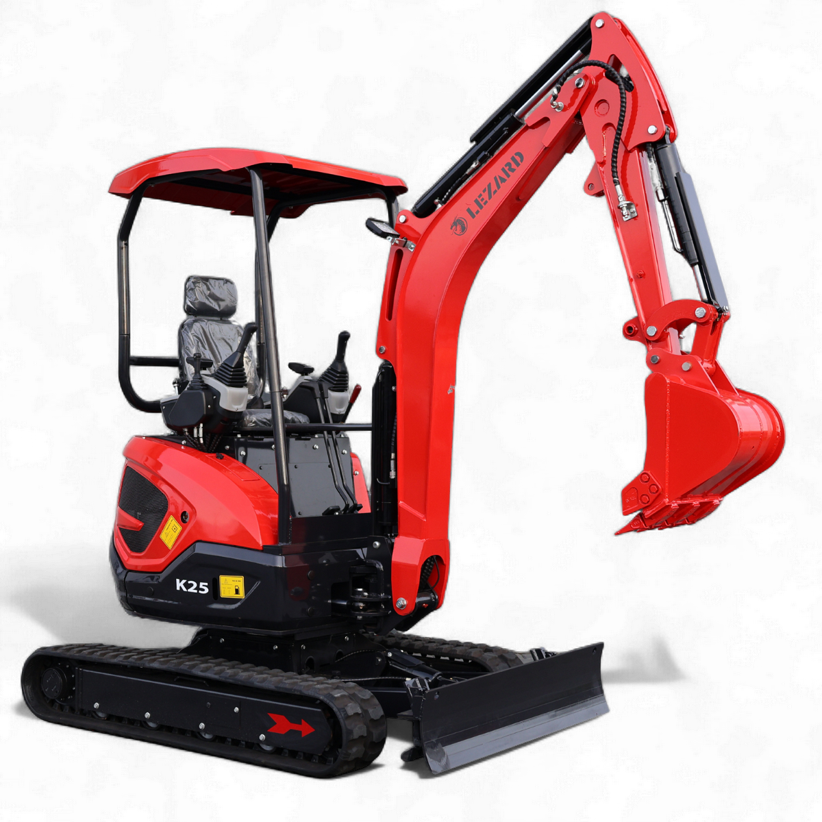 Koparka 2,5t LEZARD K25 KUBOTA dwie prędkości, rozsz. gąsienice, ramie skrętne