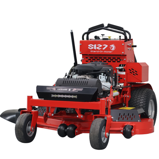 Stand on LEZARD S127 Briggs&Stratton 27KM 810cc 127cm conducteur debout rayon de braquage zéro professionnel municipal