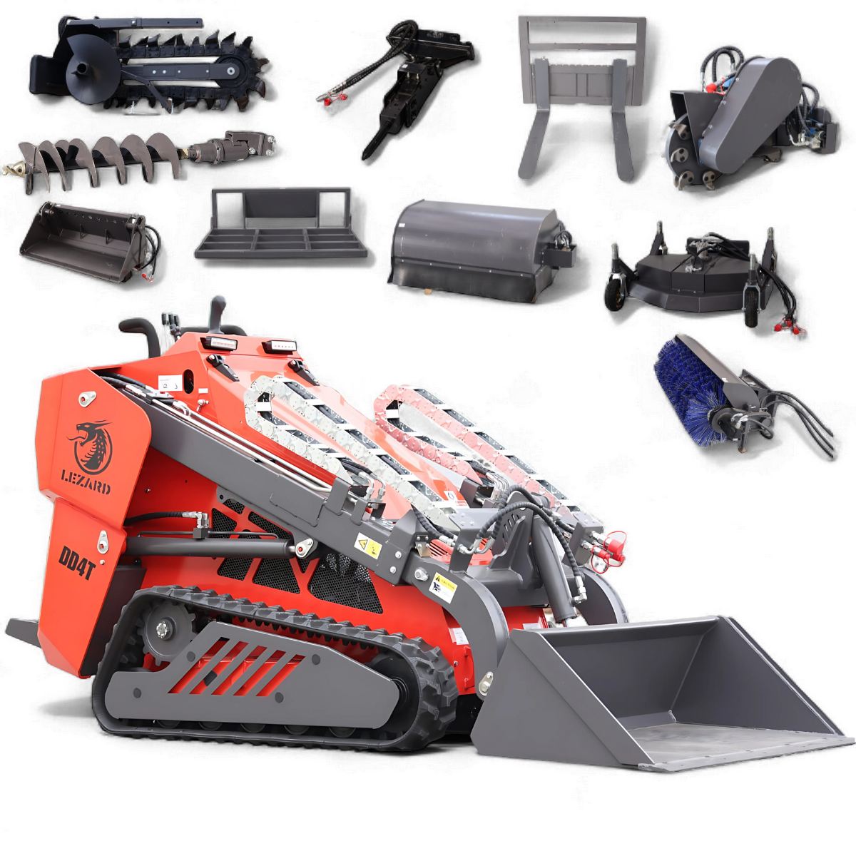 Nośnik narzędzi LEZARD KUBOTA DD4T teleskopowy ładowarka mini skid steer