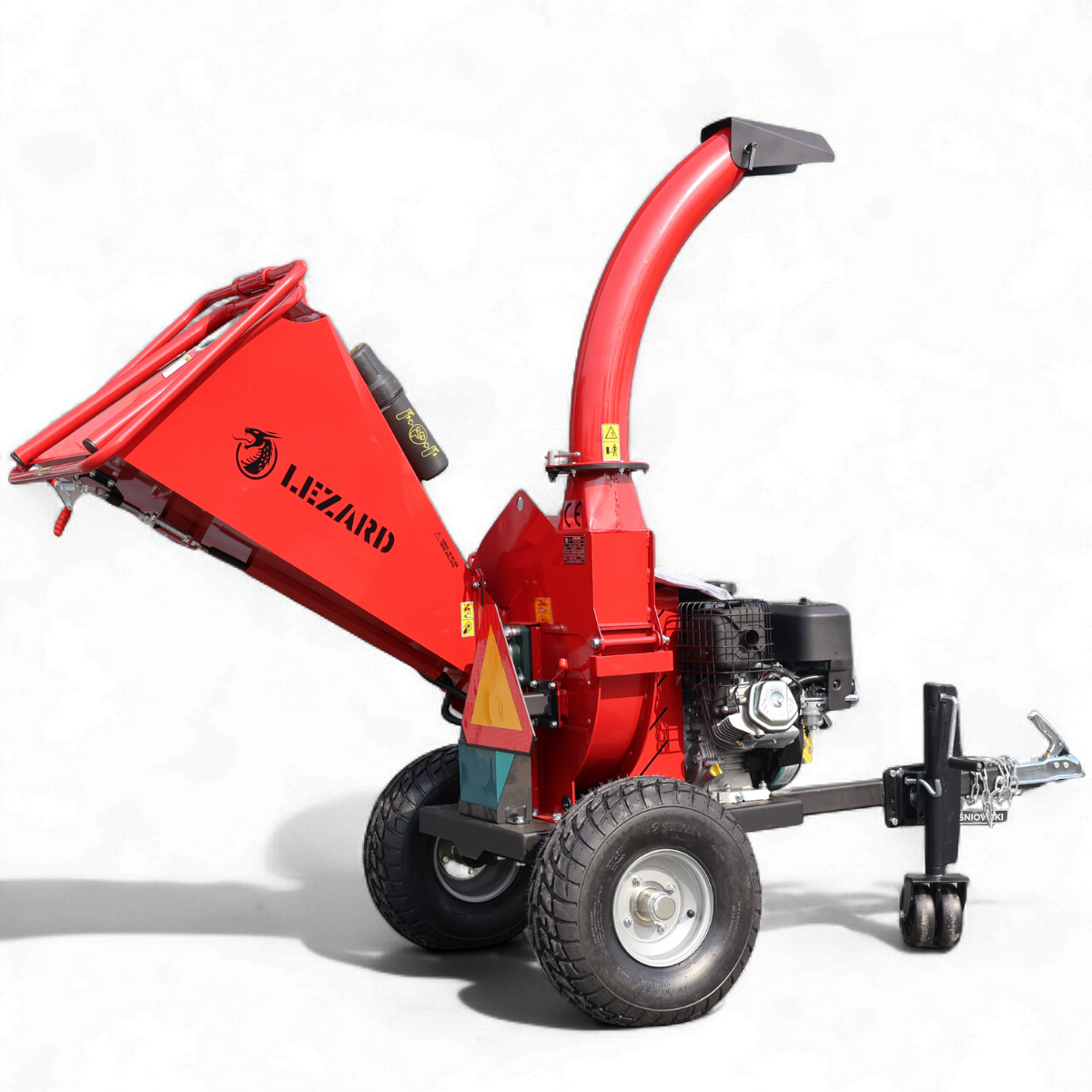 Rozdrabniacz do gałęzi LEZARD Briggs&Stratton R15T 12cm średnica rębak tarczowy