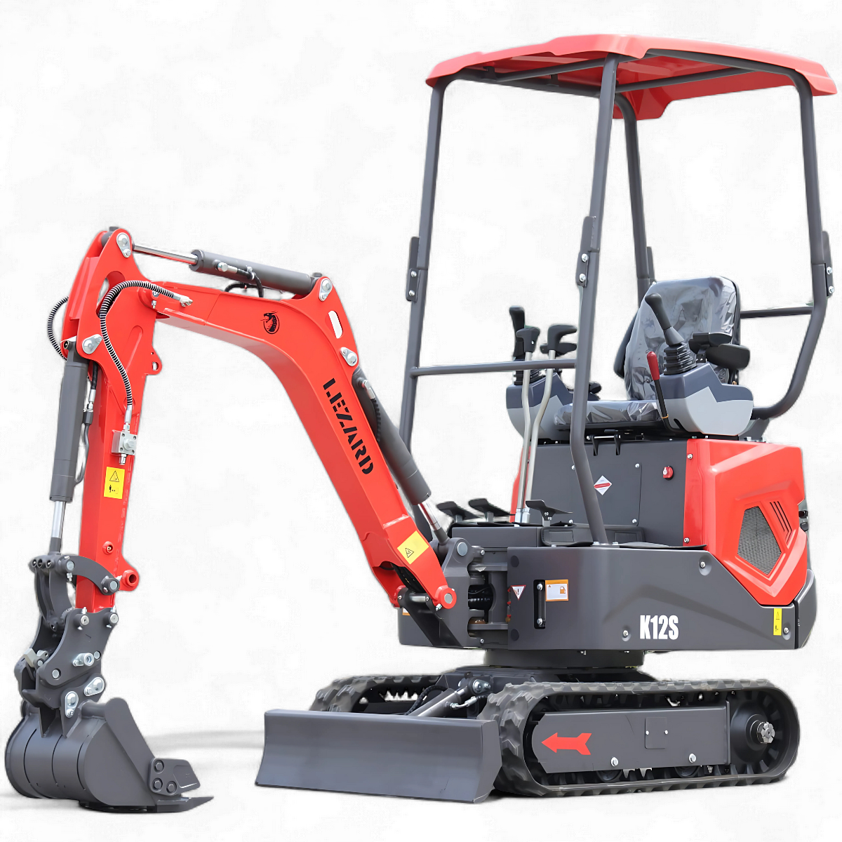 Koparka LEZARD K12S KUBOTA 1200kg minikoparka łyżka 0,02m3