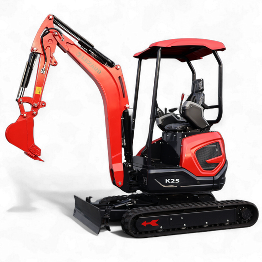 Koparka 2,5t LEZARD K25 KUBOTA dwie prędkości, rozsz. gąsienice, ramie skrętne