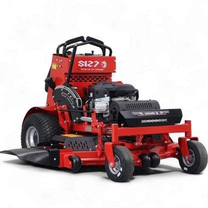 Kosiarka stojąca Stand on LEZARD S127 Briggs&Stratton 27KM 810cc 127cm zerowy promień skrętu zero turn komunalna profesjonalna