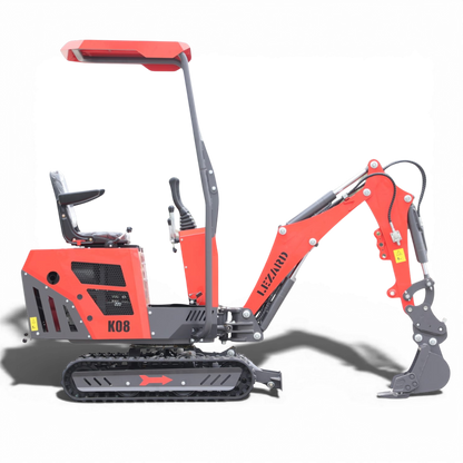 Koparka LEZARD K08 800kg KOOP minikoparka + łyżka 0,013m3 DARMOWA DOSTAWA