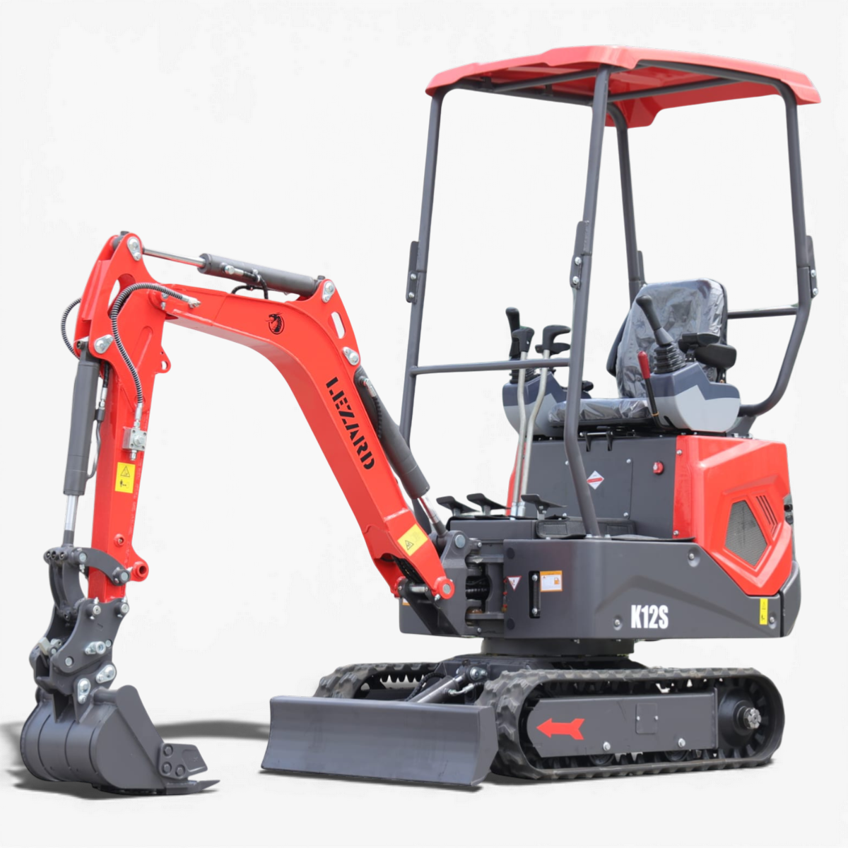 Koparka LEZARD K12S KUBOTA 1200kg minikoparka łyżka 0,02m3
