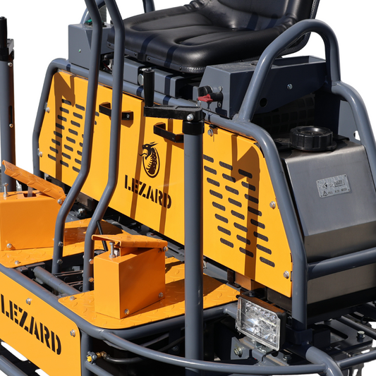 Zacieraczka do betonu 26KM 178cm szerokość zacierania 2x89 V-twin 2 rotory LEZARD H200