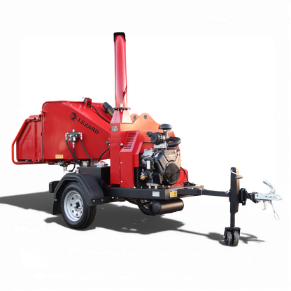 LEZARD R25 rozdrabniacz do gałęzi 23KM 15cm hydrauliczny podajnik