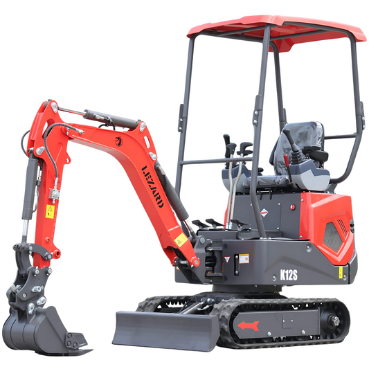 Koparka LEZARD K12S KUBOTA 1200kg minikoparka łyżka 0,02m3 DARMOWA DOSTAWA