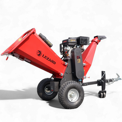 Rozdrabniacz do gałęzi LEZARD R15B 15cm średnica rębak bębnowy