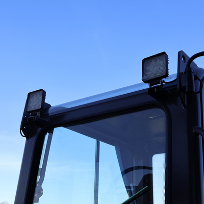 Koparka 3t LEZARD K30 KUBOTA kabina, dwie prędkości, ramie skrętne, start-stop