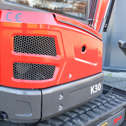 Koparka 3t LEZARD K30 KUBOTA kabina, dwie prędkości, ramie skrętne, start-stop