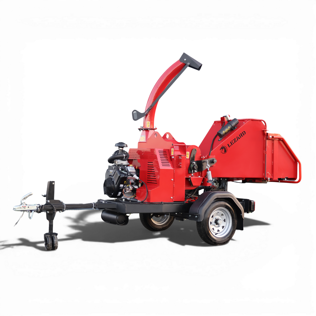 LEZARD R25 rozdrabniacz do gałęzi 23KM 15cm hydrauliczny podajnik