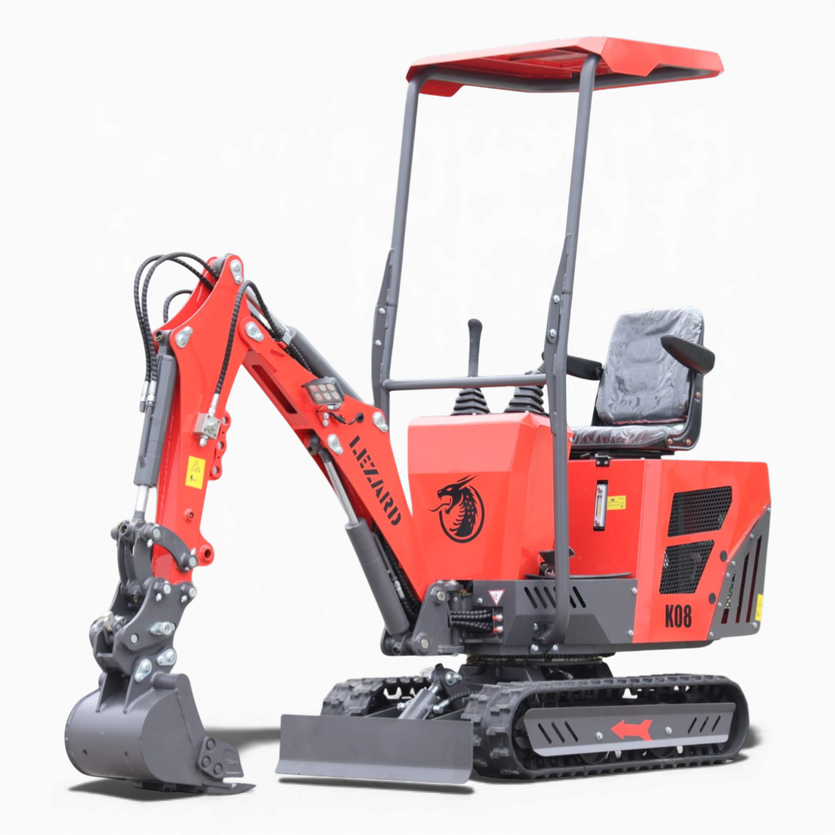 Koparka LEZARD K08 800kg KOOP minikoparka + łyżka 0,013m3 DARMOWA DOSTAWA