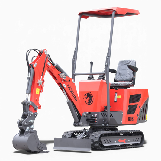 Koparka LEZARD K08 800kg KOOP minikoparka + łyżka 0,013m3 DARMOWA DOSTAWA