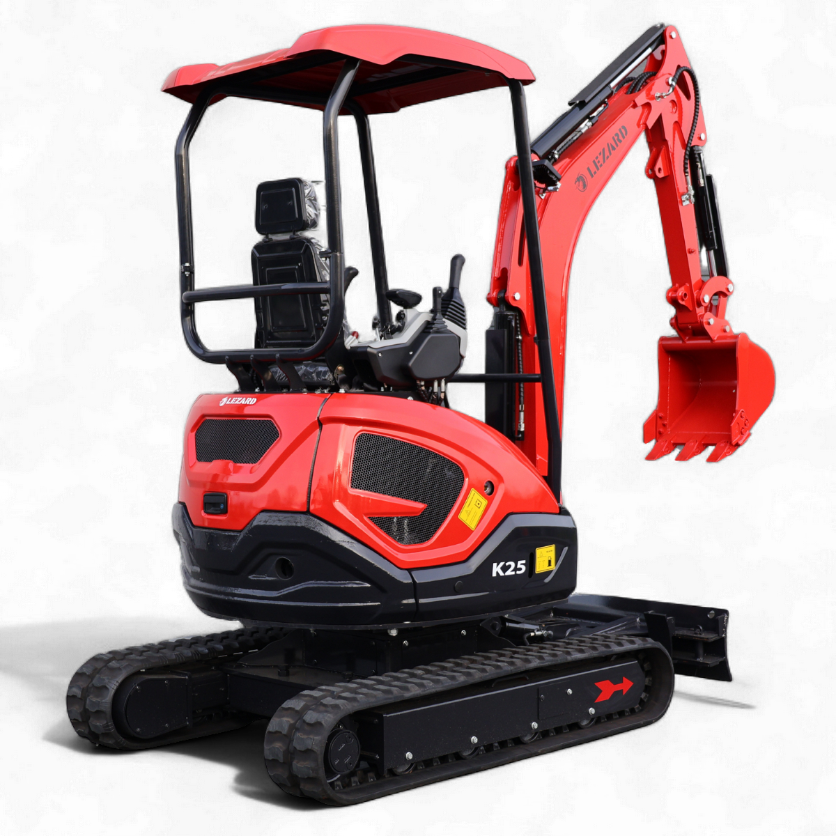Koparka 2,5t LEZARD K25 KUBOTA dwie prędkości, rozsz. gąsienice, ramie skrętne