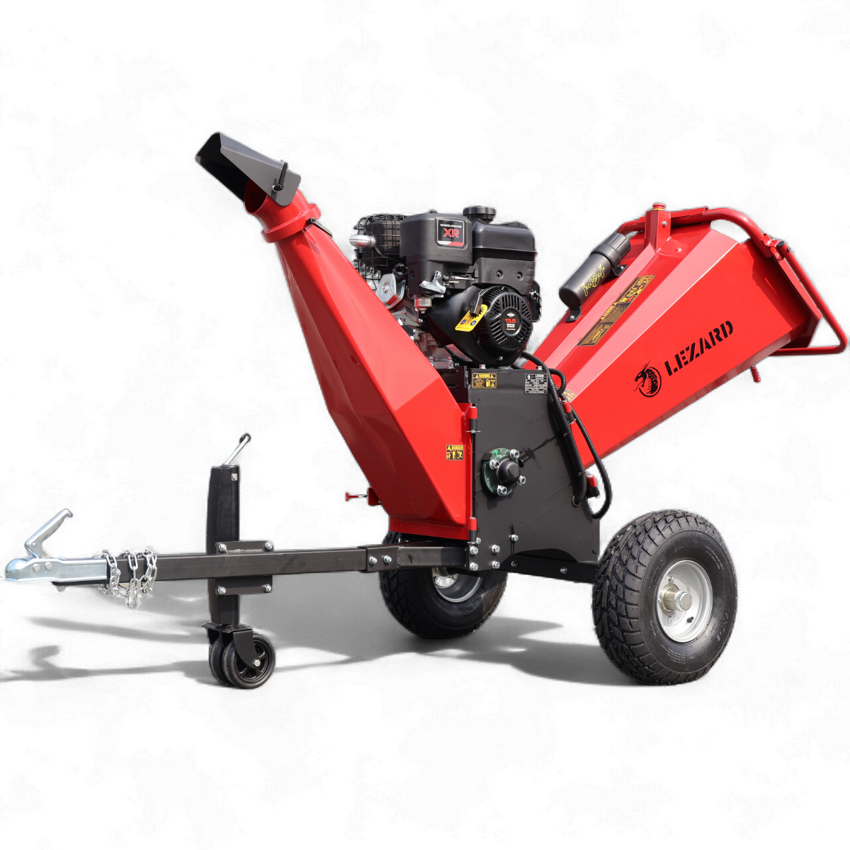 Rozdrabniacz do gałęzi LEZARD Briggs&Stratton R15B 15cm średnica rębak bębnowy