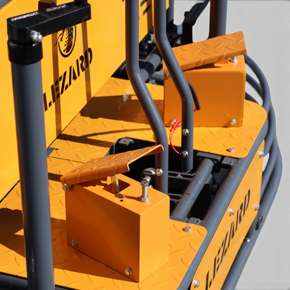Zacieraczka do betonu 26KM 178cm szerokość zacierania 2x89 V-twin 2 rotory LEZARD H200