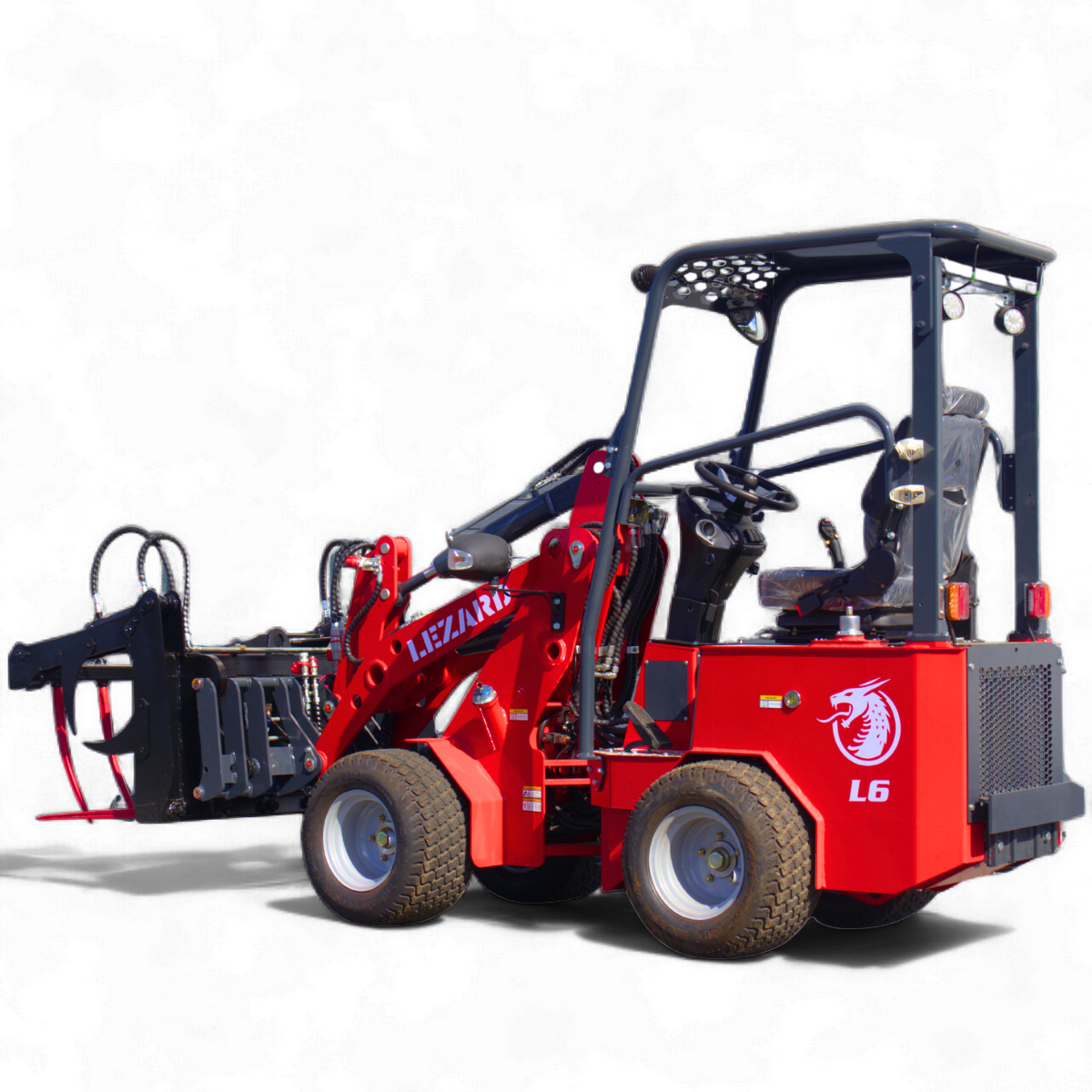 Ładowarka LEZARD PERKINS L6 pompa B&P BRUTTO