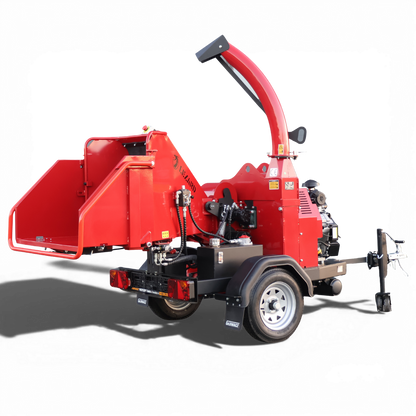 LEZARD R25 rozdrabniacz do gałęzi 23KM 15cm hydrauliczny podajnik