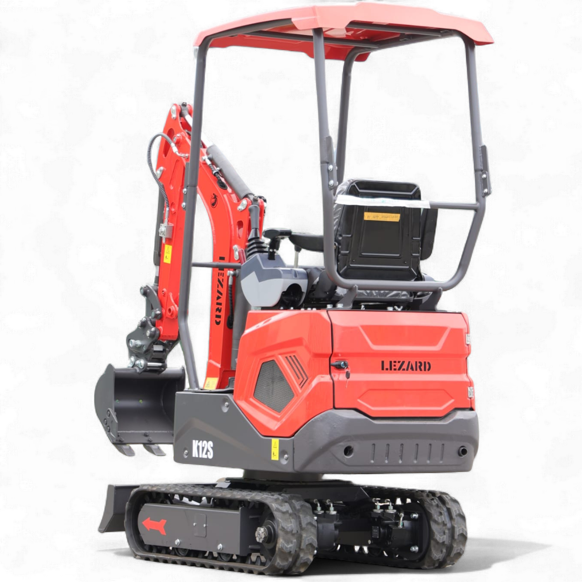 Koparka LEZARD K12S KUBOTA 1200kg minikoparka łyżka 0,02m3