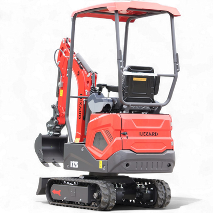 Koparka LEZARD K12S KUBOTA 1200kg minikoparka łyżka 0,02m3