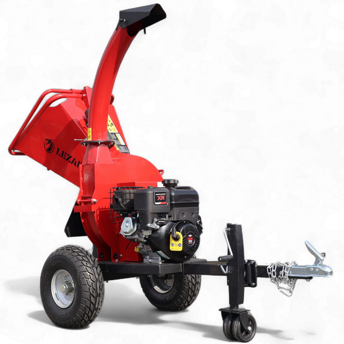 Rozdrabniacz do gałęzi LEZARD Briggs&Stratton R15T 12cm średnica rębak tarczowy